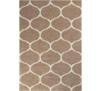 Moroccan Beige Shaggy Rug | 620 - 200X290 cm