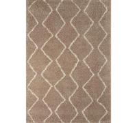 Moroccan Beige Shaggy Rug | 820 - 180X270 cm