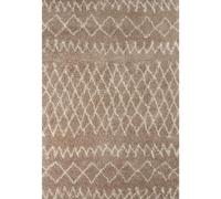 Moroccan Beige Shaggy Rug | 920 - 240X340cm
