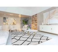 Moroccan Berber Shaggy Rugs Living Room Abstract Stone 120X170 Cm
