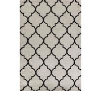 Moroccan Berber Shaggy Rugs Living Room Trellis Stone 80X150 Cm