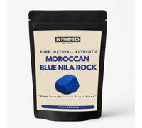 Moroccan Blue Nila Rock - Pure & Natural | Authentic Moroccan Beauty Stone | Traditional Skin Brightening Ritual | 50g | EG Pharmers UK