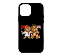 Moroccan British English Roots Morocco England UK Flag Case for iPhone 12 mini