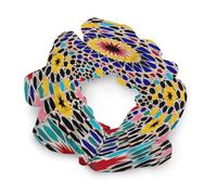Moroccan Color Scrunchies for Women Neutral No Damage Hair Ties Soft Ponytail Holder Gentle Elastic Hair Bands Gentle On Hair Scrunchies for All Hair Types Fashion Hair Bands