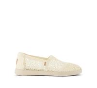 Moroccan Crochet Espadrilles Women Toms Alpargata Plus Beige 37,5