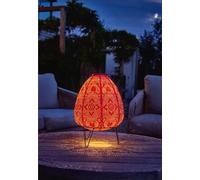Moroccan Dome Standing Solar Lantern Garden Outdoor - Sold by Garden Greatness