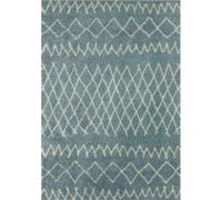 Moroccan Duck Egg Blue Shaggy Rug | 950 - 200X290 cm