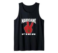 Moroccan Flag Pride Morocco Tank Top