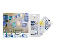 Moroccan Geometric Bunting 3m & Moroccan Tissue Paper Bundle