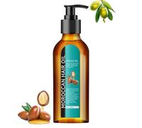 Moroccan Hair Essential Oil, Lightweight Non-Greasy Moroccan Argan Oil, Nourishing Conditioning Oil, Restores Healthy Shine, Treatment for Dry and Frizzy, Leave Hair Soft & Shiny (100ml, 1)