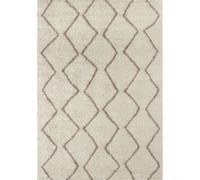 Moroccan Ivory Beige Shaggy Rug | 830 - 60X110 cm