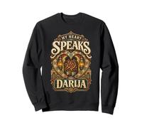 Moroccan Morocco My Heart Speaks Darija Sweatshirt