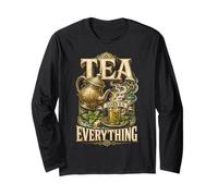 Moroccan Morocco Tea Solves Everything Long Sleeve T-Shirt