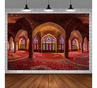Moroccan Photography Backdrop Palace Dreamy Castle Medieval Interior Background Photo Booth Props Photo Room Decor Supplies 300x200