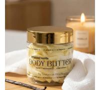 Moroccan Rituals Whipped Vanilla Body Butter Cream, 200g - Deeply Nourishing Moisturiser for Dry Skin - Rich Shea Butter, Jojoba & Sweet Almond Oil Blend - Paraben-Free Luxurious Warm Vanilla Skincare