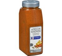 Moroccan Seasoning, 16 oz - One 16 Ounce Container Moroccan Spice Blend with Cinnamon, Cumin, Black and Red Peppers, and Turmeric