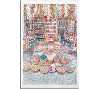 Moroccan Spice Vintage Travel Poster Retro Wall Art Canvas Poster Art Print Room Decor Home Decor Unframed 40x60cm
