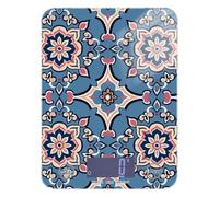 Moroccan Style Floral Patterns calorie counting kitchen scales for food 11lb/0.18oz, 5kg/5g small kitchen scale with 4 unit for Baking Keto Dieting (Batteries not Included)