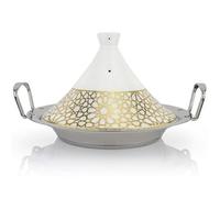Moroccan Tagine Tagin Tajin Royal Ø 30 cm Ceramic Induction Cooking Pot, Oriental Cooking Pot