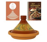 Moroccan Tajine Tagine Vegetarian Cookbook 31cm Terracotta 31cm