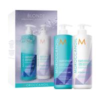 Moroccanoil Blonde Shampoo and Conditioner 500ml Duo (Worth £99.75)