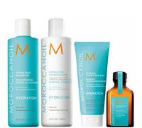 Moroccanoil Hydration Shampoo and Conditioner Set + Moroccanoil Treatment 25ml & Intense Hydrating Mask 75ml