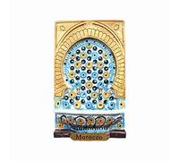 Morocco 3D Carving Refrigerator Magnet Resin Travel Souvenirs,Handmade Home & Kitchen Decoration Morocco Fridge Magnet Collection Gift