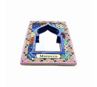 Morocco Carving 3D Souvenir Fridge Magnet Gift,Handmade Home & Kitchen Decoration Morocco Refrigerator Magnet Collection