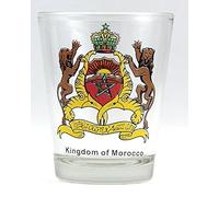 Morocco Coat Of Arms Shot Glass