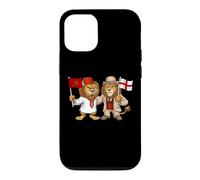 Morocco England UK Flag Moroccan British English Roots Case for iPhone 12/12 Pro