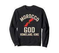 Morocco Flag God Homeland King National Pride Heritage Sweatshirt