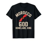 Morocco Flag God Homeland King National Pride Heritage T-Shirt