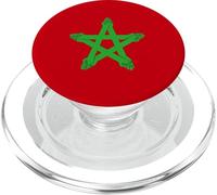 Morocco Flag Hands Unity Graphic for Cultural Events PopSockets PopGrip for MagSafe