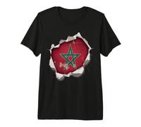Morocco Flag Men Women Kids Dima Maghreb Premium T-Shirt