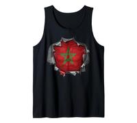 Morocco Flag Men Women Kids Dima Maghreb Tank Top