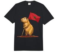 Morocco Flag Moroccan Roots Comfort Colors Adult Heavyweight T-Shirt