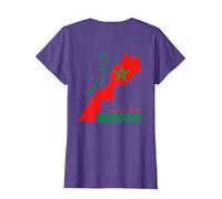 Morocco Flag Pride In Arabic Dima Maghreb, Map of Morocco T-Shirt