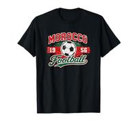 Morocco Football Tradition Vintage 1956 Soccer Lovers Fans T-Shirt