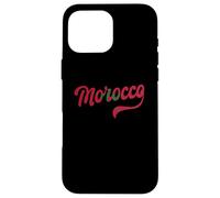 Morocco Hot Style Design Moroccan Pride Case for iPhone 16 Pro Max