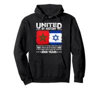 Morocco Jewish Heritage United by History 2000 Years Legacy Pullover Hoodie