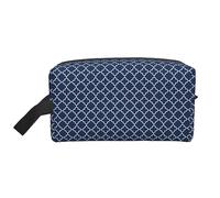 Morocco Lattice Travel Toiletry Bag Morocco Lattice Travel Makeup Bag,Large Capacity Portable Travel Cosmetic Bag for Women and Men Travel Toiletries Learning Daily Storage Pouch