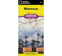 Morocco Map - Waterproof Travel Map by National Geographic | Detailed Adventure Map of Morocco with Cities, Deserts & Mountains | Tear-Resistant Road ... Map (National Geographic Adventure Map)