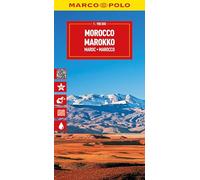 Morocco Marco Polo Map: wegenkaart 1:900.000