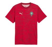 Morocco Men's 2026 2027 FtblCulture Tee AOP in Red | Size: Large Morocco Red L