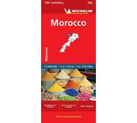 Morocco - Michelin National Map 742