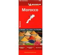 Morocco - Michelin National Map 742: Map (National, 742)