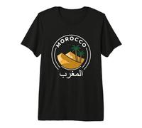 Morocco Sahara Desert Palm Oasis Heritage Premium T-Shirt