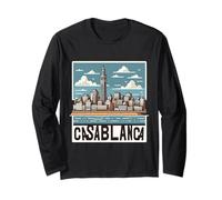 Morocco Skyline Casablanca Moroccan Costume Long Sleeve T-Shirt