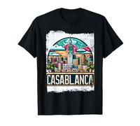 Morocco Vintage Skyline Casablanca Moroccan Costume T-Shirt