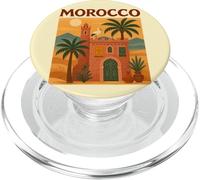Morocco Vintage Style Drawing Retro Style Berber Souvenir PopSockets PopGrip for MagSafe